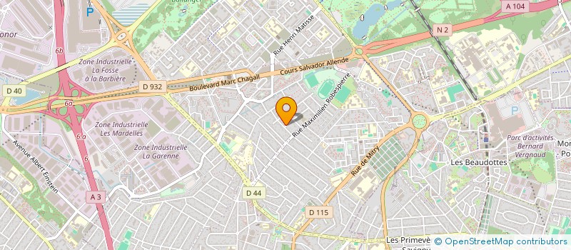 localisation de l'entreprise MC DIGITAL à AULNAY-SOUS-BOIS