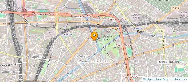 localisation de l'entreprise MC DIGITAL EXCELLENCE  PARIS