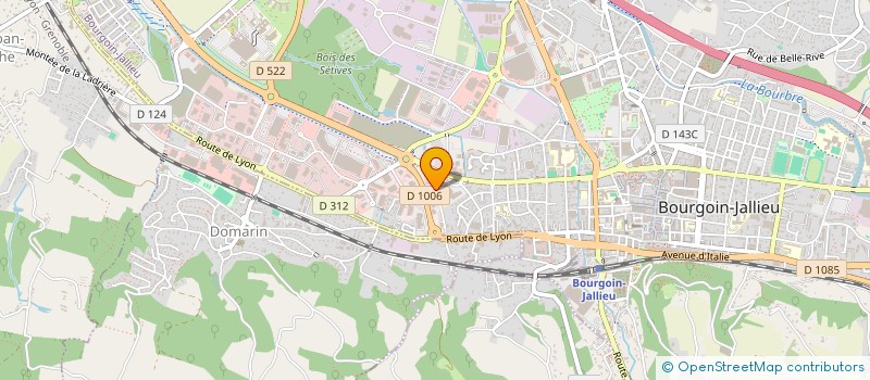 localisation de l'entreprise MC DIS à BOURGOIN-JALLIEU