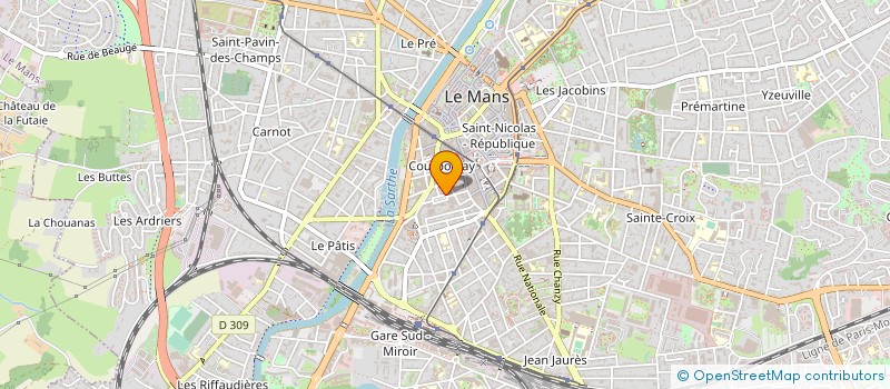 localisation de l'entreprise MC DISTRIBUTION à LE MANS