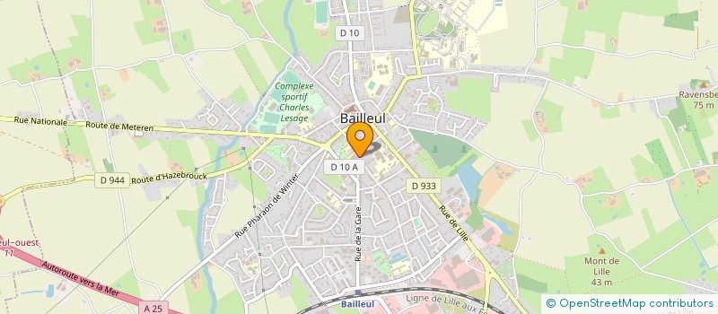 localisation de l'entreprise MC DISTRIBUTION à BAILLEUL