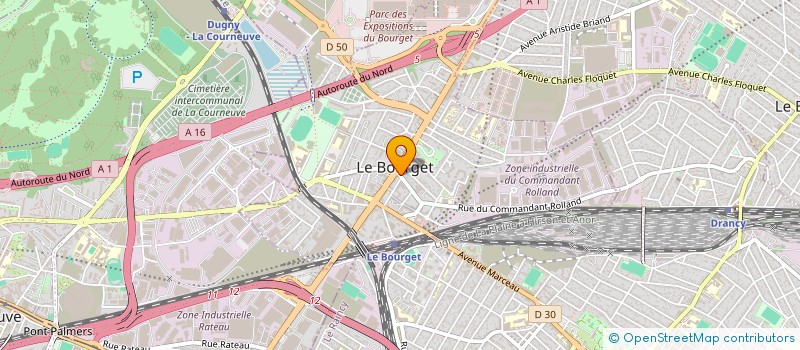 localisation de l'entreprise MC DONER LE BOURGET à LE BOURGET