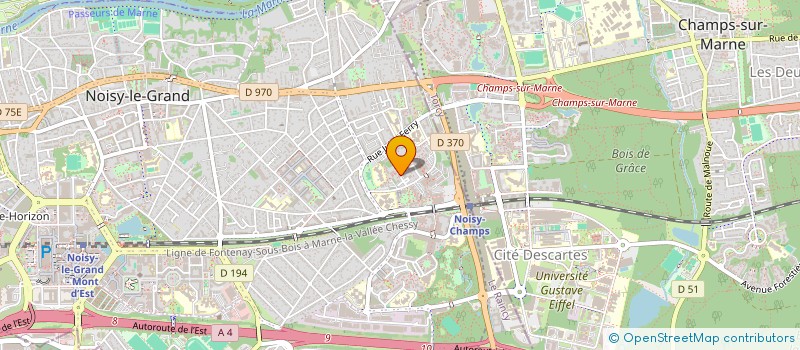 localisation de l'entreprise MC DRIVER  NOISY-LE-GRAND