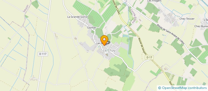 localisation de l'entreprise MC ENDUIT CONSTRUCTION  LE CHAY