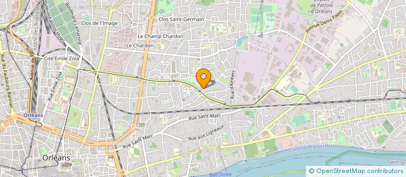 localisation de l'entreprise MC ENERGIE à ORLEANS