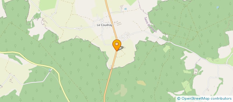 localisation de l'entreprise MC ENVIRONNEMENT  SAINT-BRANDAN