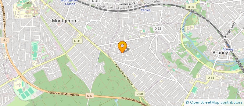 localisation de l'entreprise MC ETANCHEITE BARDAGE à YERRES