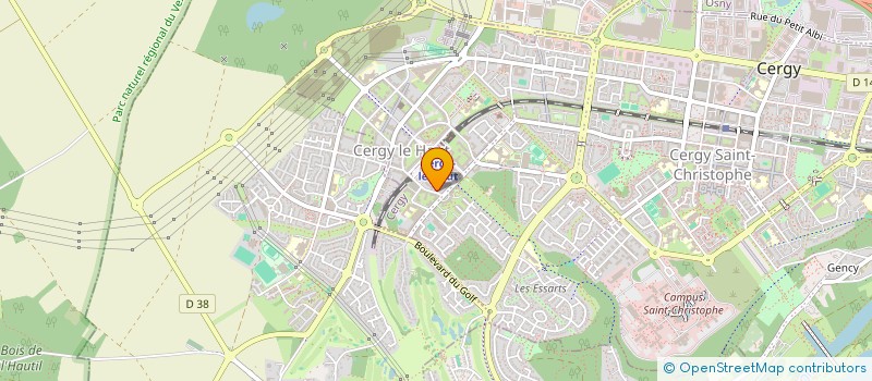 localisation de l'entreprise MC EVOLUTION  ASNIERES-SUR-OISE