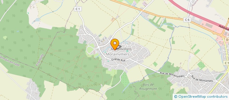 localisation de l'entreprise MC EXPERTISE  MORAINVILLIERS