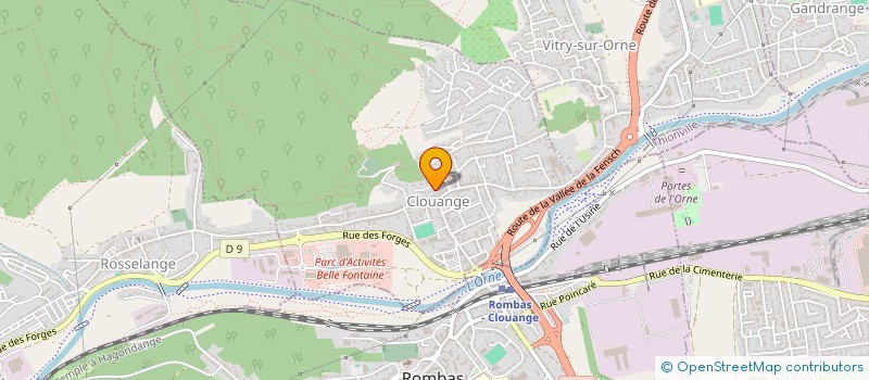 localisation de l'entreprise MC EXPERTISES  CLOUANGE