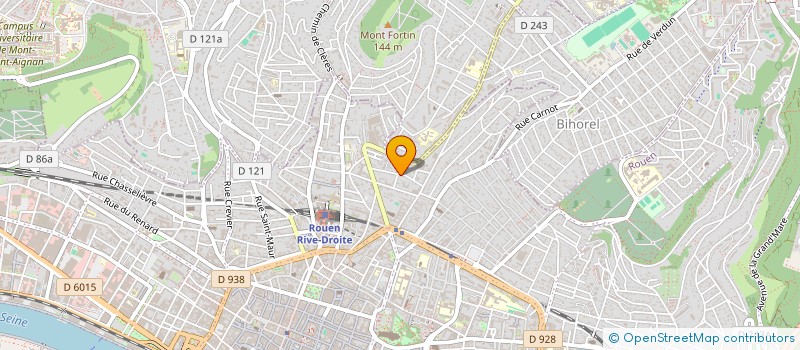 localisation de l'entreprise MC EXPRESS  ROUEN