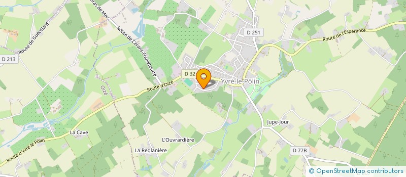 localisation de l'entreprise MC FAMILY  YVRE-LE-POLIN