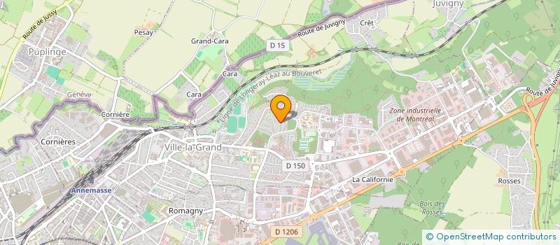 localisation de l'entreprise MC FAMILY INVEST  VILLE-LA-GRAND