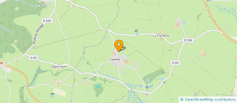 localisation de l'entreprise MC FINANCIERE  ONET LE CHATEAU