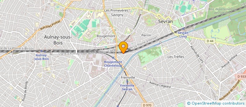 localisation de l'entreprise MC FIVE à SEVRAN