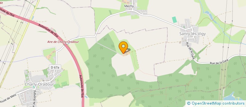 localisation de l'entreprise MC FLY  SAINT HUBERT