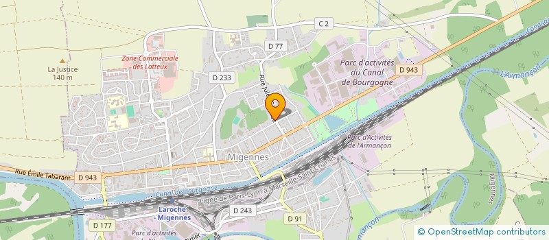 localisation de l'entreprise MC FORESTIERE à BOBIGNY