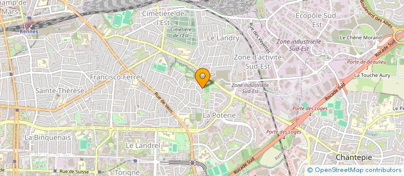 localisation de l'entreprise MC FORMATION à RENNES