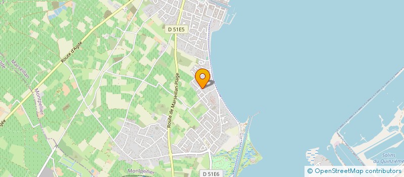 localisation de l'entreprise MC GEE à MARSEILLAN