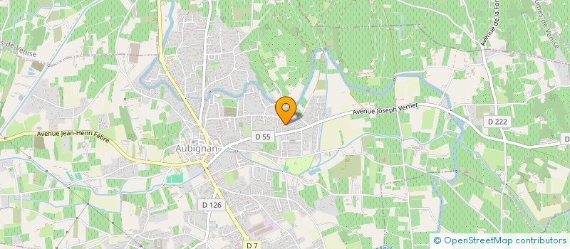 localisation de l'entreprise MC GESTION  AUBIGNAN