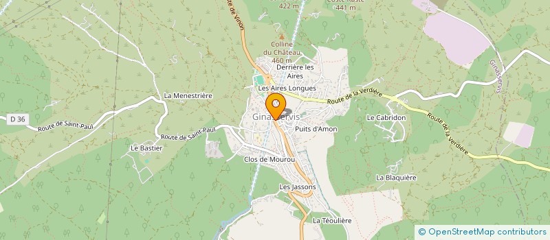 localisation de l'entreprise MC GESTION  GINASSERVIS