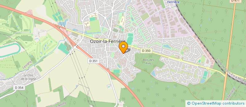 localisation de l'entreprise MC GESTION ENERGIE  OZOIR-LA-FERRIERE