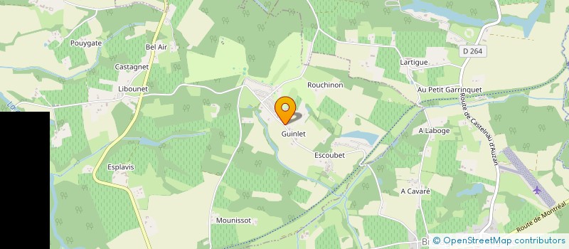 localisation de l'entreprise MC GRATH DONAL ET JANE  EAUZE