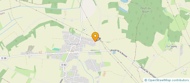 localisation de l'entreprise MC GROUP  TRAMOYES