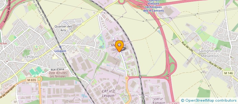 localisation de l'entreprise MC GROUPE à OIGNIES