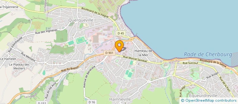 localisation de l'entreprise MC GYM STUDIO à CHERBOURG-EN-COTENTIN