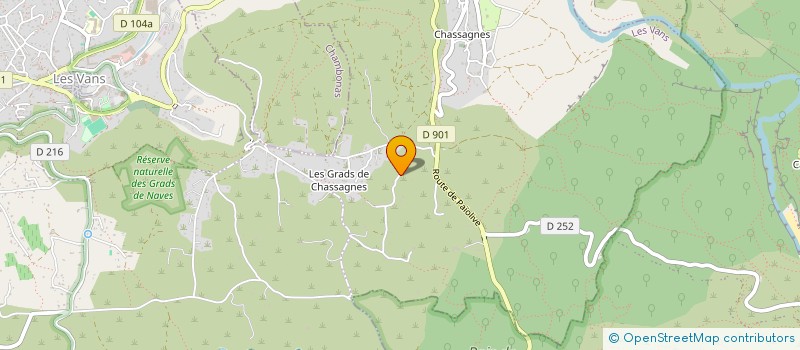 localisation de l'entreprise MC.HEARTLAND  LES VANS