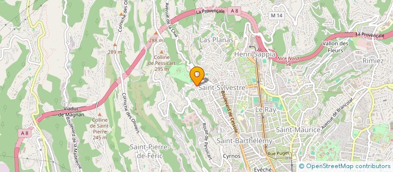 localisation de l'entreprise MC HERITAGE  NICE