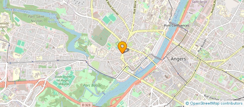 localisation de l'entreprise MC HOLDING à ANGERS