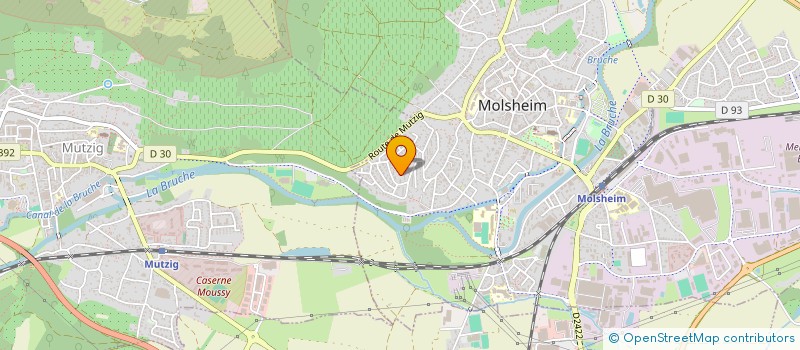 localisation de l'entreprise MC HOME  MOLSHEIM