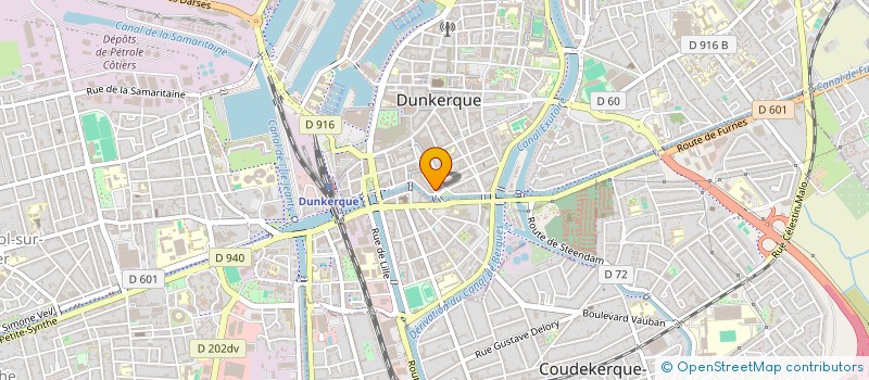 localisation de l'entreprise MC HOUTE à DUNKERQUE