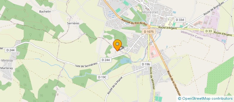 localisation de l'entreprise MC IMMO à LE BOUCHAGE