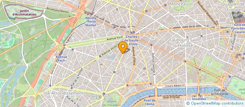 localisation de l'entreprise MC IMMO  PARIS