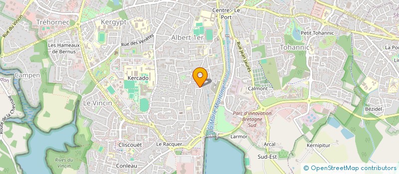 localisation de l'entreprise MC IMMO 56  PLUNERET