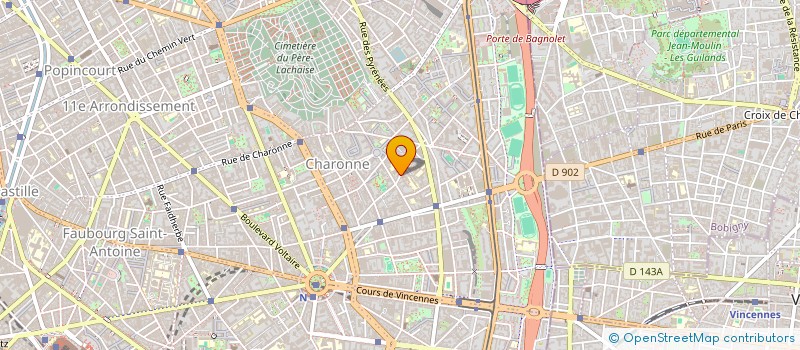 localisation de l'entreprise MC IMMO  PARIS