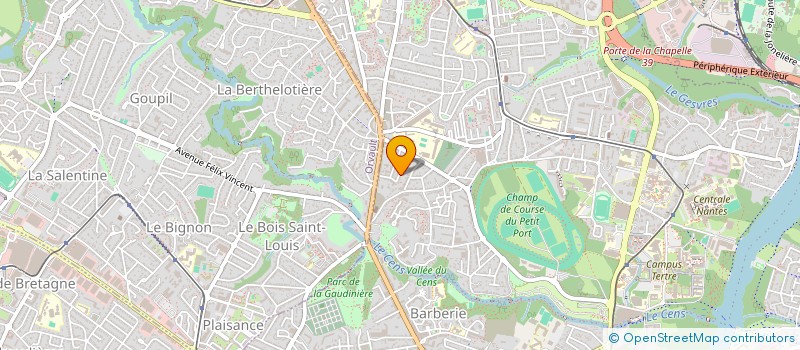 localisation de l'entreprise MC IMMO à NANTES