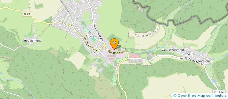 localisation de l'entreprise MC IMMO  GORCY