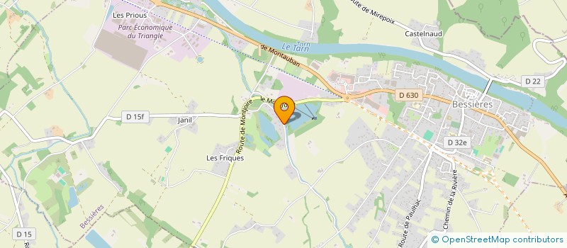 localisation de l'entreprise MC IMMO  BESSIERES