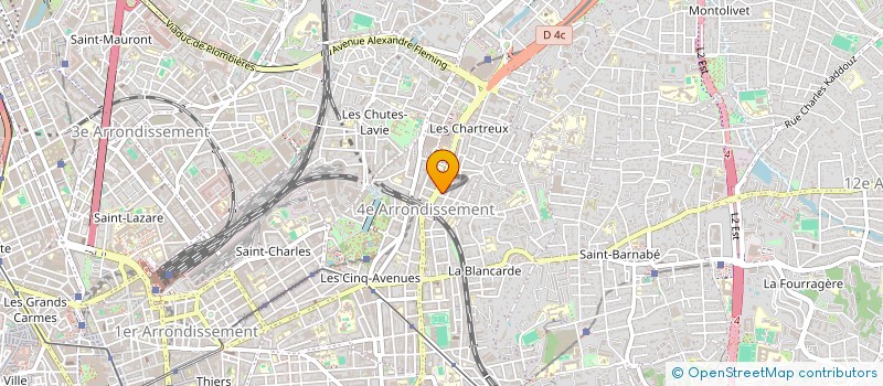 localisation de l'entreprise MC IMMO à MARSEILLE