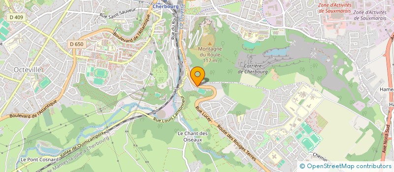 localisation de l'entreprise MC IMMO  CHERBOURG-EN-COTENTIN