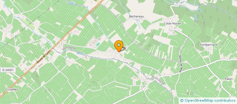 localisation de l'entreprise MC IMMO  MONTAGNE