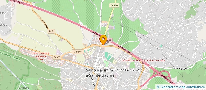 localisation de l'entreprise MC IMMO SAINT MAX à SAINT-MAXIMIN-LA-SAINTE-BAUME