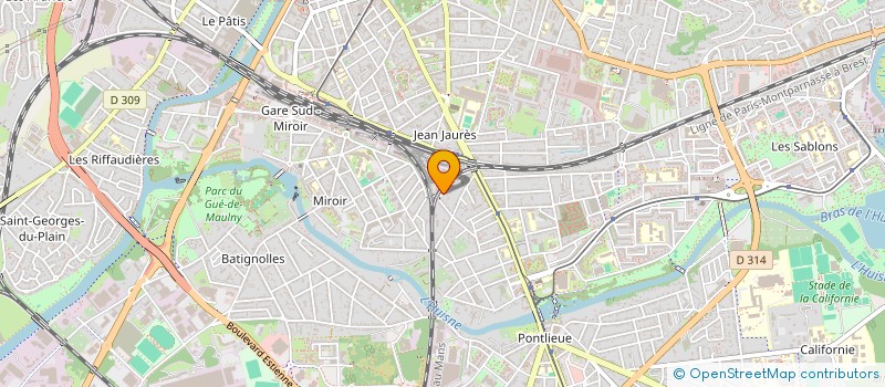 localisation de l'entreprise MC.IMMO96  LE MANS