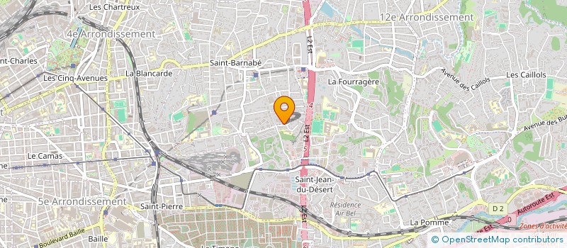 localisation de l'entreprise MC IMMOBILIER  MARSEILLE