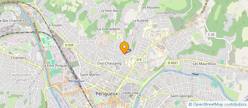 localisation de l'entreprise MC INDIVISION  PERIGUEUX