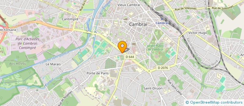 localisation de l'entreprise MC INFORMATIQUE  CAMBRAI